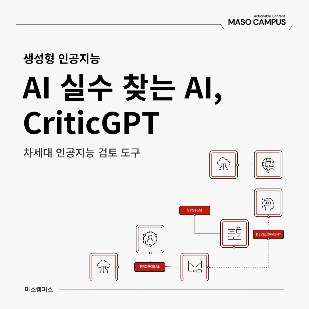 [Gen AI 인사이트] AI 실수를 찾아내는 CriticGPT의 혁신적인 비밀