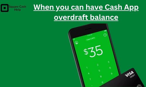 can cash app card overdraft