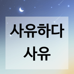 16. 내가 생각하는 사유