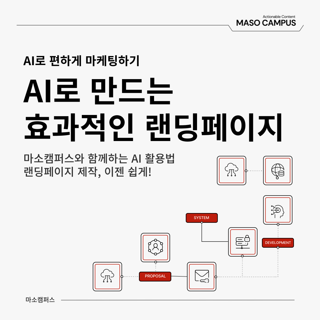 [Gen AI 인사이트] 마케터 주목, AI로 제작하는 효과적인 랜딩페이지