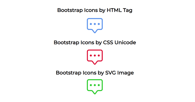 아주 쓸만한 폰트 아이콘, 부트스트랩 아이콘(Bootstrap Icons)