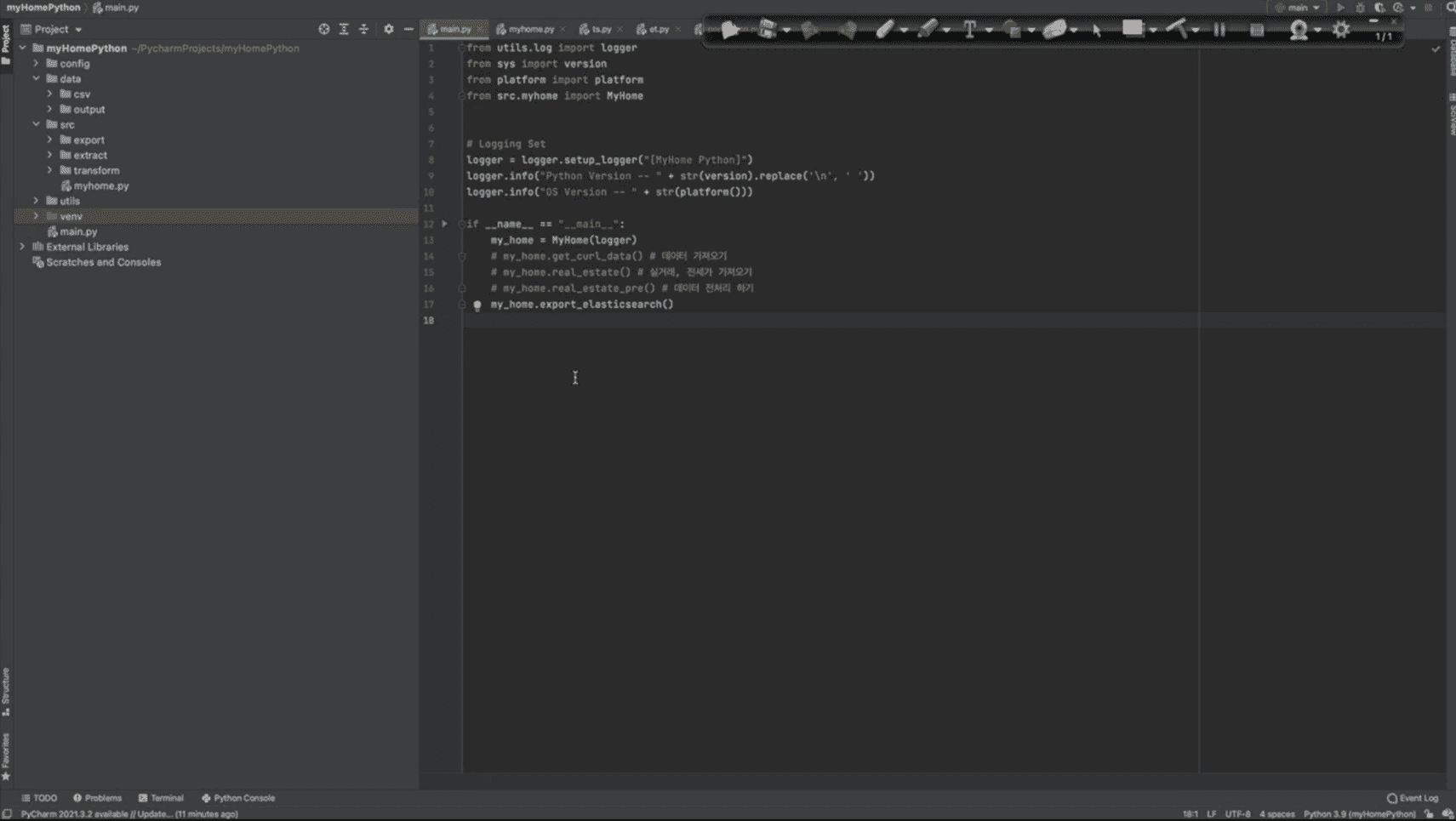 내 집 마련 파이썬 강의 | dorumugs - 인프런