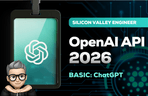 Thumbnail image of the 실리콘밸리 엔지니어와 함께하는 OpenAI API (ChatGPT)