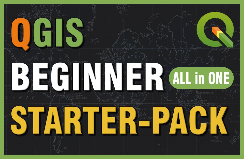 QGIS 지도 시각화 A to Z (벡터/기초편) 대표이미지