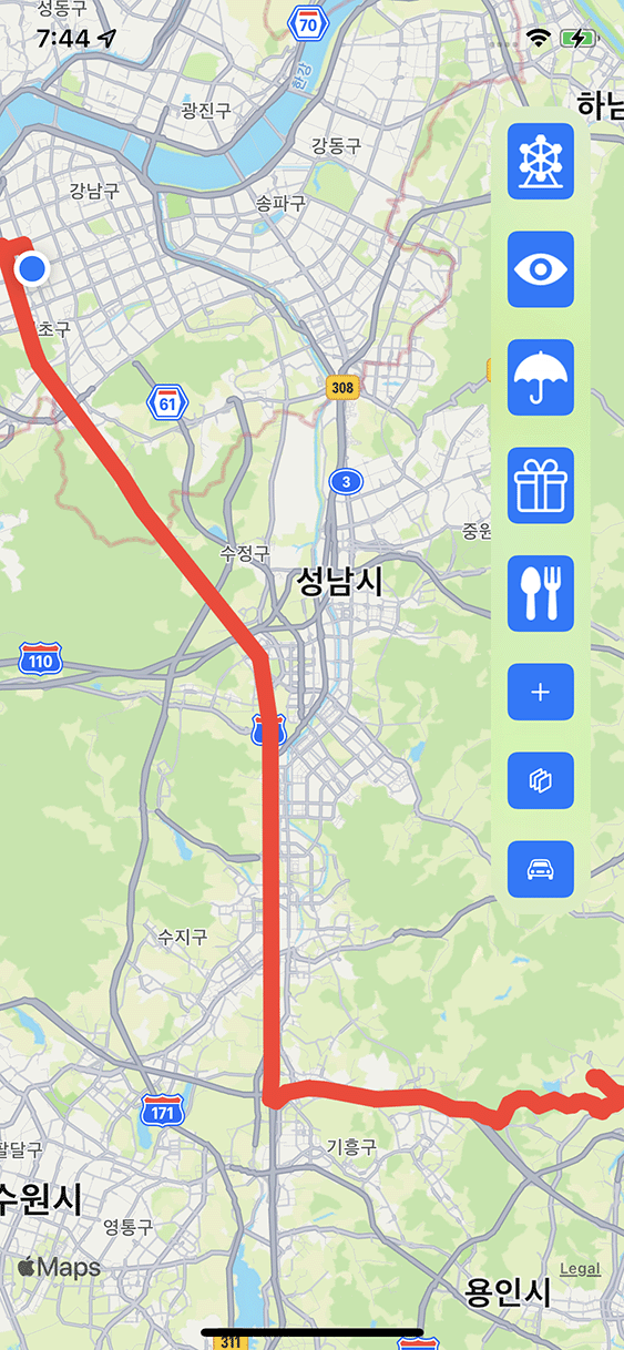 지도 앱 5