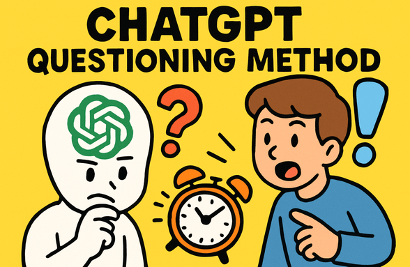 ChatGPT questioning methods, how do smart people think and ask questions thumbnail