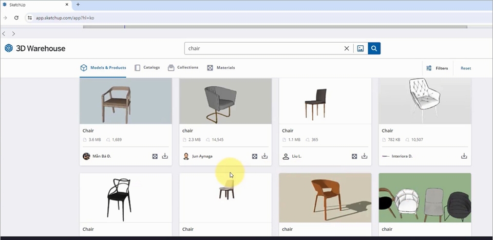 SketchUp 부가기능들