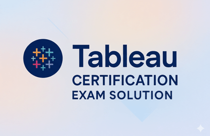 Tableau Certification Problem Solving강의 썸네일