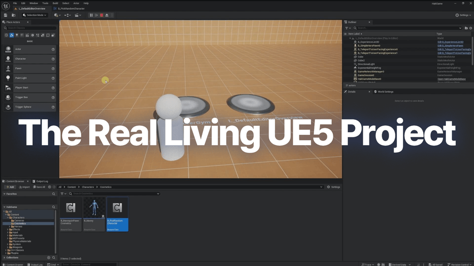 The Real Living UE5 Project