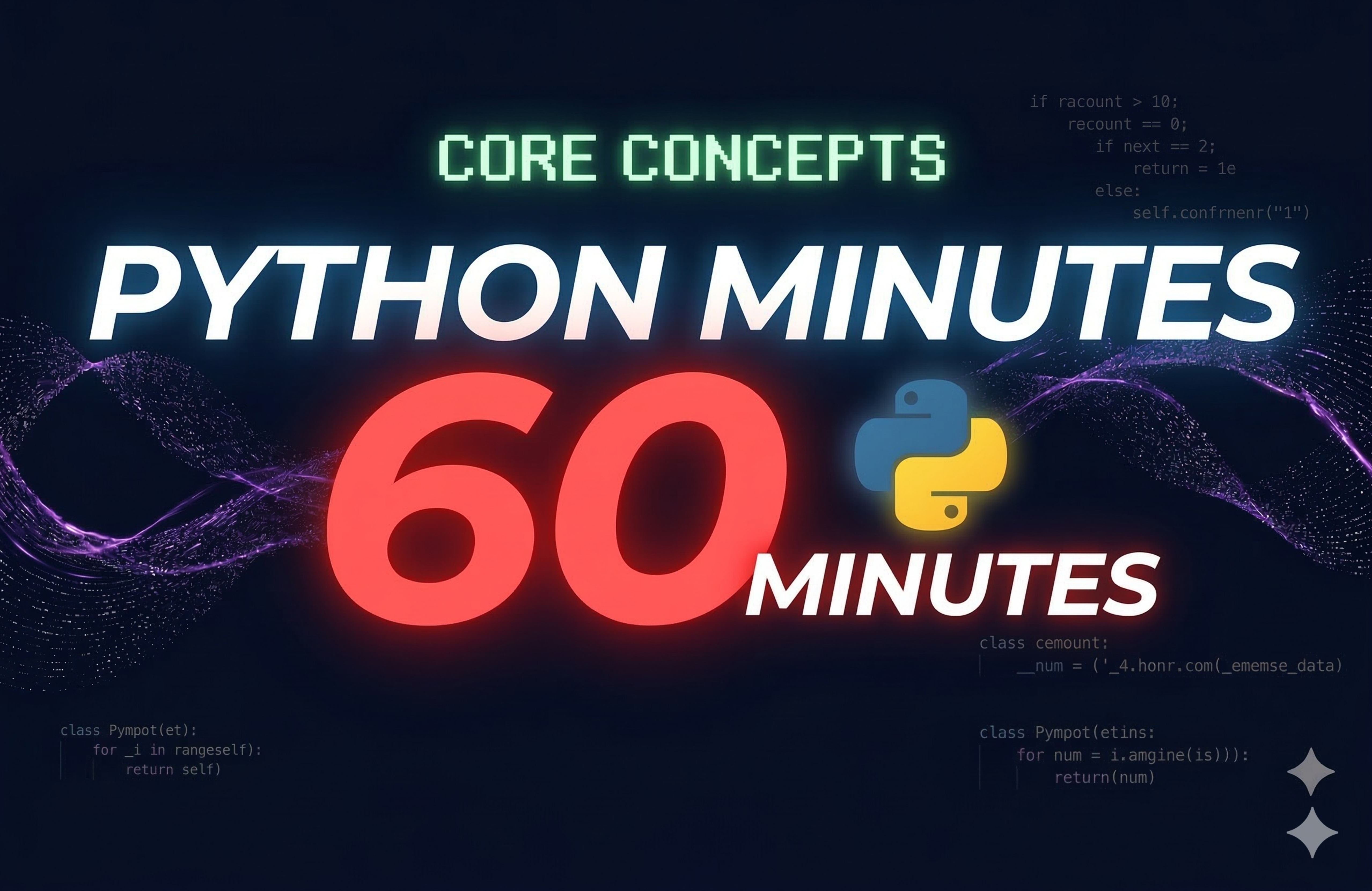 단 60분! 파이썬 핵심 개념 초압축 강의 - 이론보다 이해 중심 강의 이미지