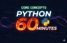 단 60분! 파이썬 핵심 개념 초압축 강의 - 이론보다 이해 중심 썸네일
