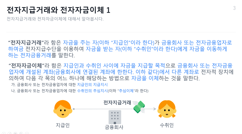 3. 전자지급거래