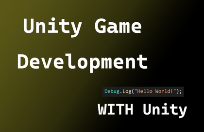 책 3권을 영상으로 만든 Unity 게임 개발강의 썸네일