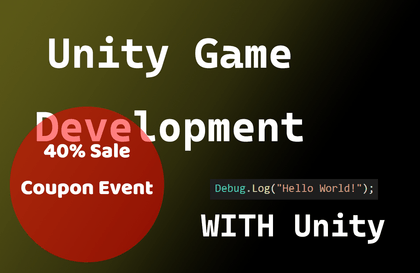 책 3권을 영상으로 만든 Unity 게임 개발강의 썸네일