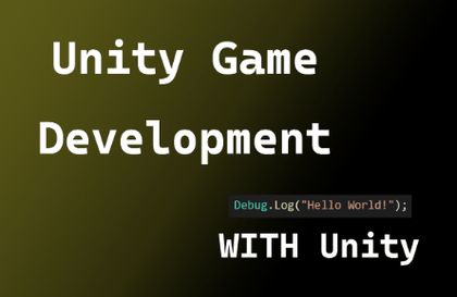책 3권을 영상으로 만든 Unity 게임 개발강의 썸네일
