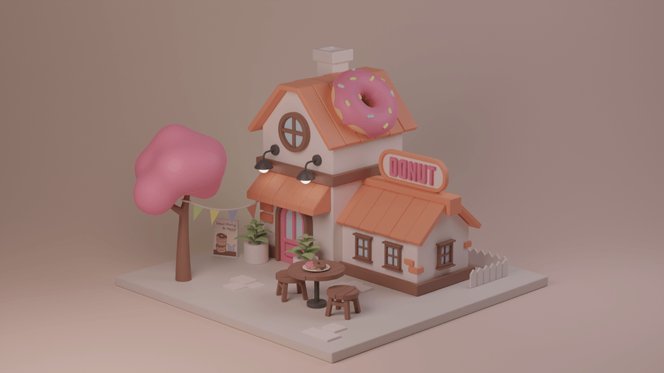 Donut Store Full