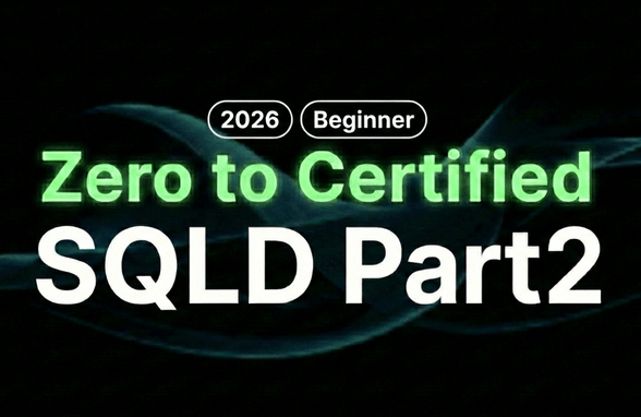 [2026] SQLD Part2 - Pass on Your First Try Even as a Non-Major thumbnail