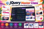 Thumbnail image of the jQuery thực chiến dành cho nhà xuất bản web – từ cơ bản đến tương tác UI