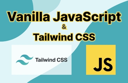 바닐라 자바스크립트 & Tailwind CSS강의 썸네일