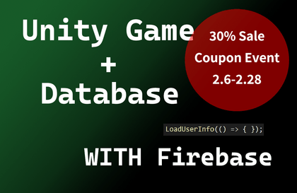 Making a Practical Unity Game with Database Integration강의 썸네일