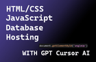 生成AIでウェブサイト制作からデプロイまで (w. ChatGPT, Cursor AI, Database) のサムネイル