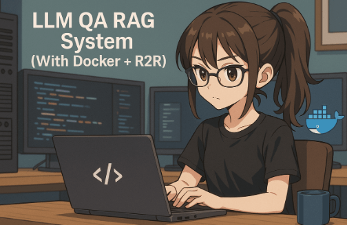 메이드 인 RAG(로컬 LLM QA시스템) With Docker + ollama + R2R