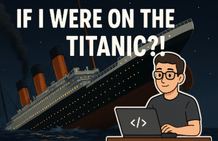 Hình thu nhỏ của Nếu tôi đã lên tàu Titanic thì sao?! Tạo dịch vụ web AI dự đoán xác suất sống sót bằng PyTorch & Next.js