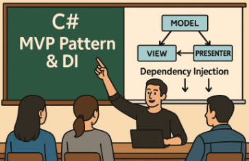[C#]WinForm MVP + DI(의존성 주입) + 커스텀 단축키: 고급 개발 스킬 마스터강의 썸네일