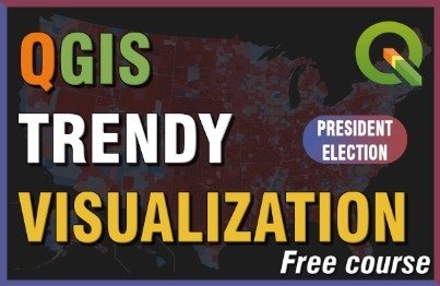 QGIS 트렌디 시각화 찍먹하기 (대선개표지도)강의 썸네일
