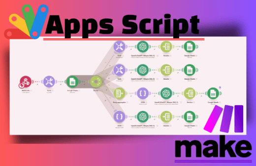 業務自動化、この講義一つで終了！(Make + Apps Script + AI) のサムネイル