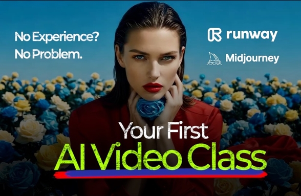 Hình thu nhỏ của AI sản xuất video cơ bản: Tính năng thiết yếu Midjourney & Runway