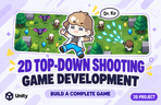 Thumbnail image of the [유니티6] 따라하면서 배우는 실전 게임 제작 Top-Down Shooting