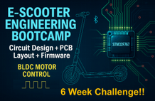 [6-Week Course] Hands-on Embedded Project Learning with Electric Scooters thumbnail