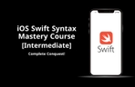 Thumbnail image of the iOS アプリ開発者就職のためのスタート、Swift文法マスター [中級]