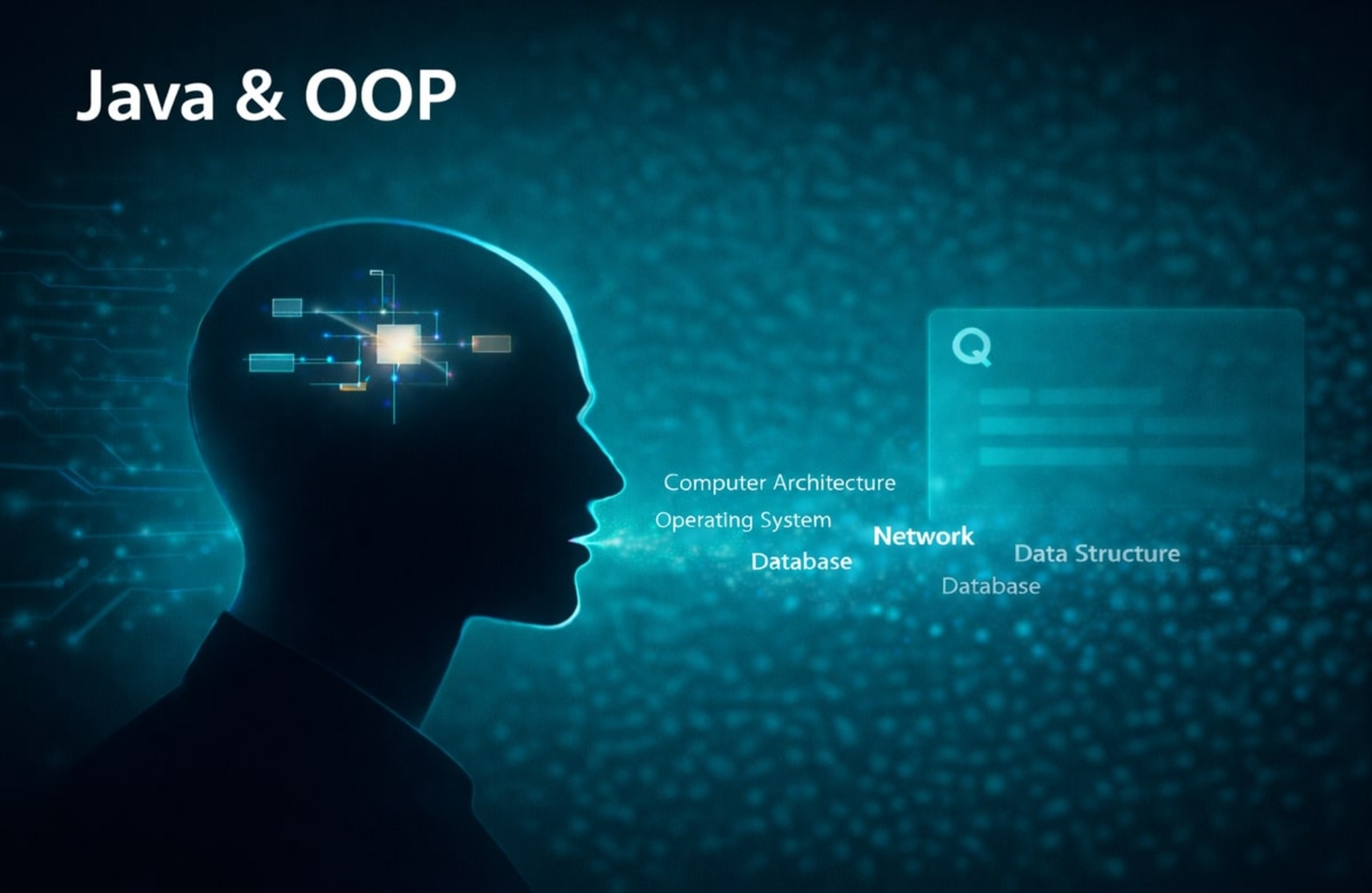 [CS 기술면접 6] 말이 트이는 자바와 객체지향 강의 이미지