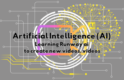 인공지능(AI) - 새로운 비디오, 동영상를 만들어 주는 런웨이(runway ai) 배우기강의 썸네일