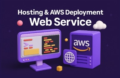 Complete Web Service with Hosting and AWS DeploymentCourse Thumbnail
