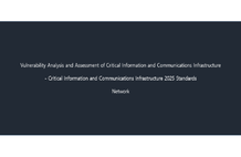 2026 Version Risk Assessment for Networks, Security Equipment, and Control Systems of Critical Information and Communication Infrastructure thumbnail