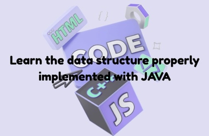 JAVA(자바)로 구현하는 자료구조 제대로 배우기강의 썸네일