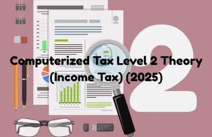 Computerized Tax Accounting Level 2 Theory (Income Tax) (2025)강의 썸네일