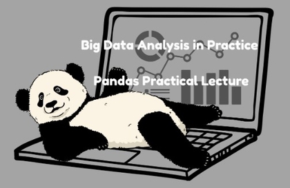 실무에서 통하는 빅데이터 분석 - Pandas(판다스) 실전 강의강의 썸네일