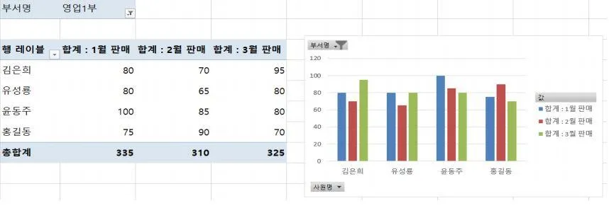 피벗테이블