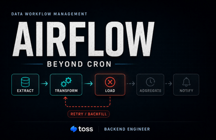 토스 개발자와 함께하는 Data Workflow Management 기반의 대용량 데이터 처리 설계 패턴강의 썸네일