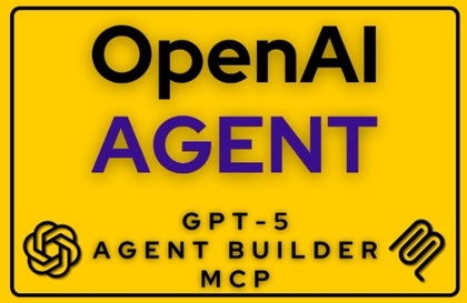 Creating Your Own AI Agent Using OpenAI (Agent Builder, GPT-5, Chatkit, Cloudflare, MCP, Fine Tuning, CoT, etc.)강의 썸네일