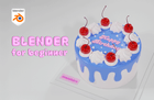 Blender 3D 초보자를 위한 튜토리얼 귀여운 체리 케이크 모델링! 썸네일