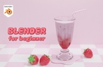 Thumbnail image of the Blender 3D Tutorial: Let's Make Cute Strawberry Milk!