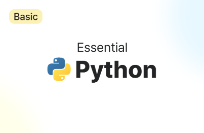 초보자를 위한 핵심 Python 문법 : 입문Course Thumbnail