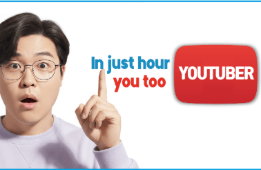 1時間であなたもYouTuberになれる강의 썸네일
