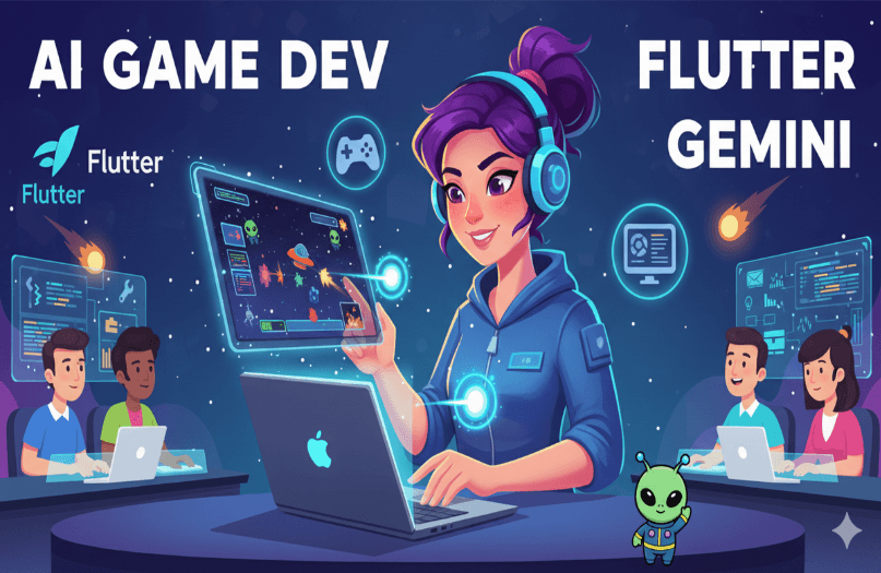 비전문가도 2시간만에 하는 AI 활용 게임 개발: 게임 개발 핵심 원리 완전 정복 (Flutter Flame, Gemini, Claude)