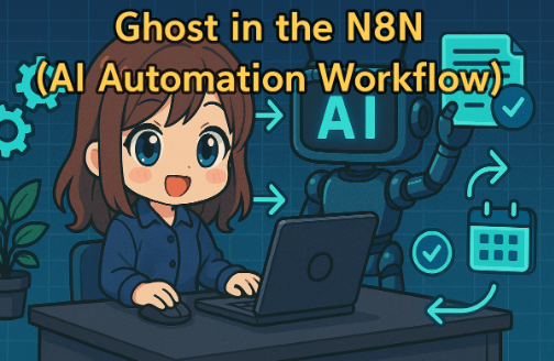 ゴースト イン ザ N8N (AI Automaition Workflow) のサムネイル